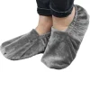 Vivezen Chaussons chauffants universels taille 36 au 43 - Noir -
