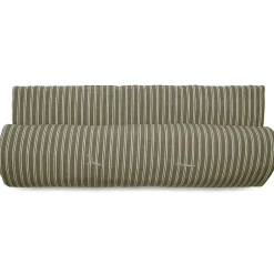 Linnea Chemin de lit coton lavé 80x200 cm LILI DÉCO vert kaki Hot
