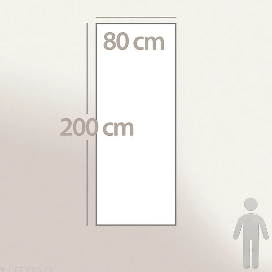 Linnea Chemin de lit coton lavé 80x200 cm HONO DÉCO marron terre cuite