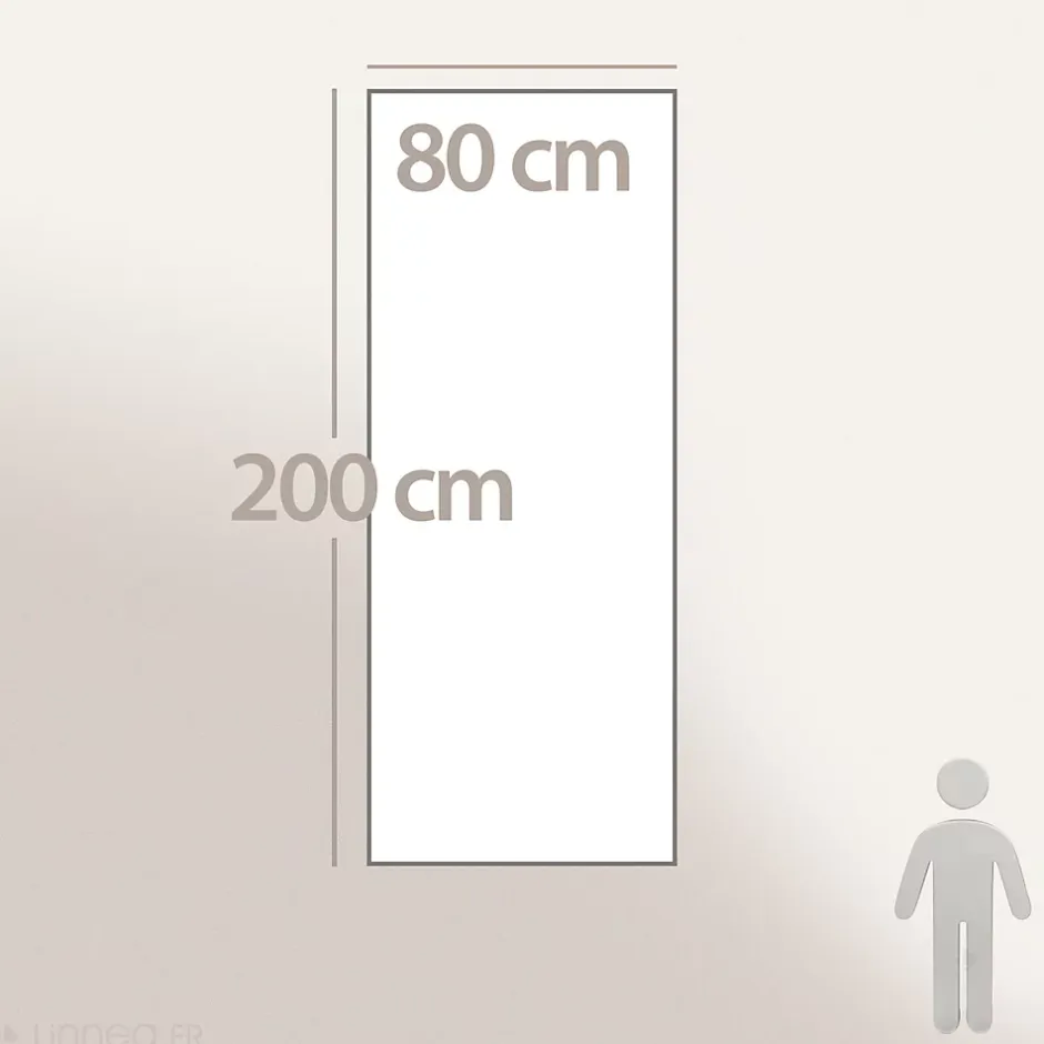 Linnea Chemin de lit coton lavé 80x200 cm HONO DÉCO marron houblon Discount