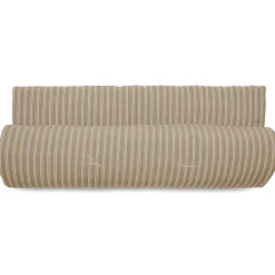 Linnea Chemin de lit coton lavé 80x200 cm LILI DÉCO marron camel