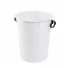 Gilac Conteneur alimentaire 50 L avec poignées noires - blanc