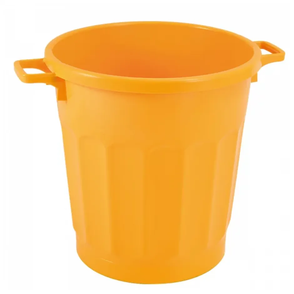 Gilac Conteneur alimentaire rond HACCP 50 L - jaune Hot