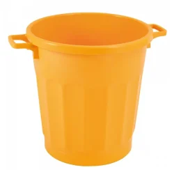Gilac Conteneur alimentaire rond HACCP 50 L - jaune Hot