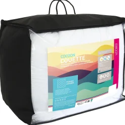 Linnea Couette 4 saisons 280x240 cm COCOON garnissage fibre polyester 500g/m2