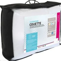 Linnea Couette 4 saisons 200x200 cm HARMONIE garnissage fibre polyester 450g/m2