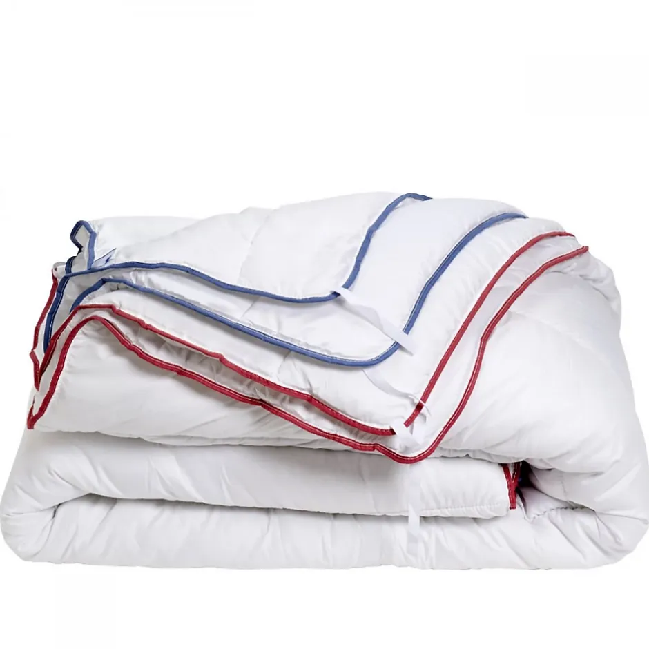 Bleu Calin Couette 4 saisons 220x240cm 3 couettes en 1 Discount