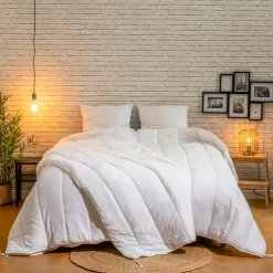 Bleu Calin Couette chaleur réglable 240x260cm SPÉCIAL COUPLES Outlet