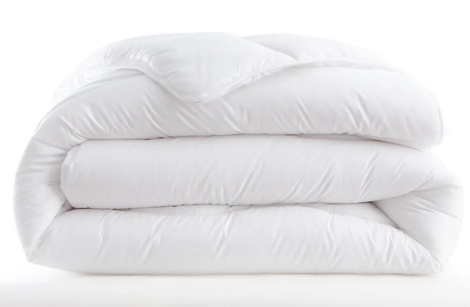 Abeil Couette chaude 140 x 200 cm polyester microfibre blanc 400g/m²