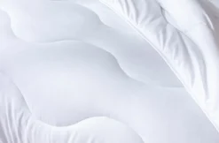 Abeil Couette chaude 140 x 200 cm polyester microfibre blanc 400g/m²