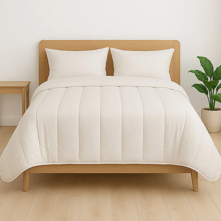 Mortreux Couette chaude Coton - 1 ou 2 personnes 200 x 200 - 13107