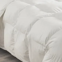 Toison d'Or Couette chaude en plumettes et duvet (240x260 cm - Blanc) Best