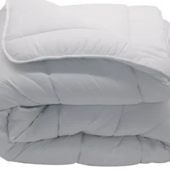 Mortreux Couette chaude Microfibre Blanche - 1 ou 2 personnes 200 x 200 - 17131 Best