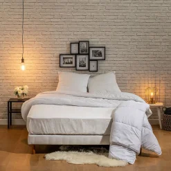 Bleu Calin Couette Chaude 220x240cm LA SEGMENTABLE