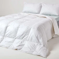 Homescapes Couette de Luxe chaude spéciale hiver en duvet de canard 13.5 Tog - 260 x 220 cm -