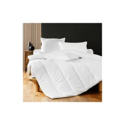 Promolinge Couette d'hiver Soft Touch 400 g/ m² antibactérien 140 x 200 cm Discount