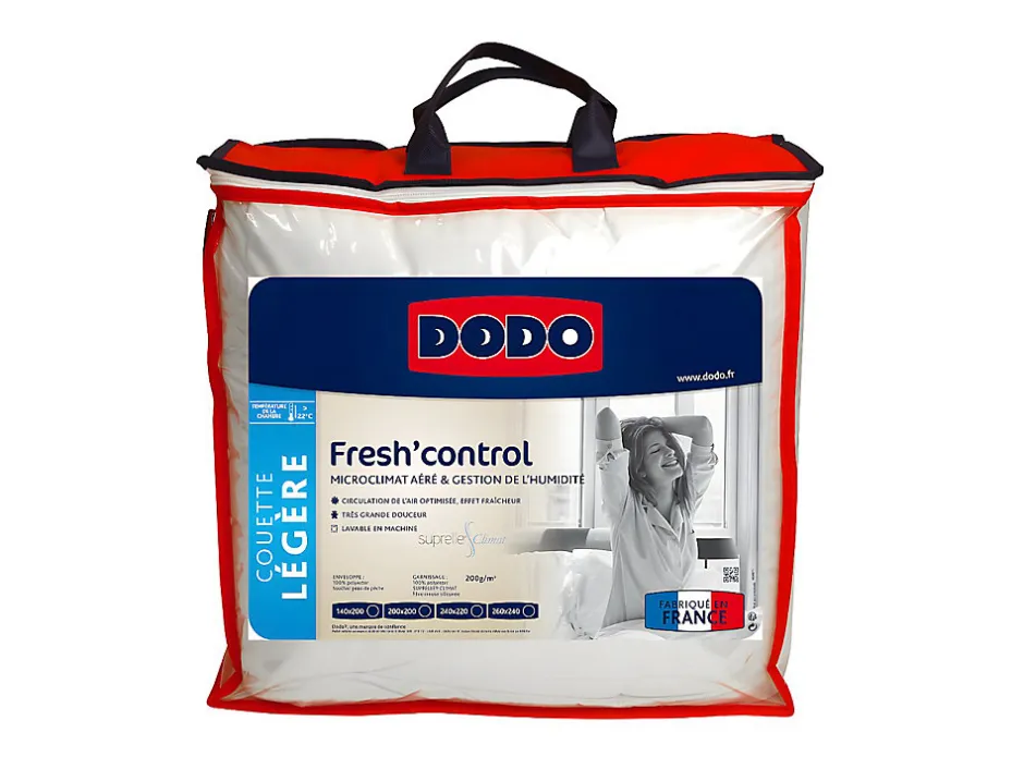 Dodo Couette anti-transpirante - 140x200 cm - FRESH CONTROL