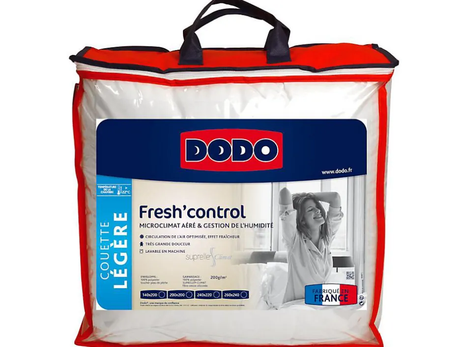 Dodo Couette anti-transpirante - 140x200 cm - FRESH CONTROL