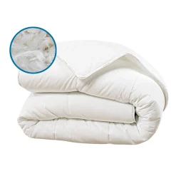 Olympe Literie Couette Duvet et Plumes Natura 140x200 cm