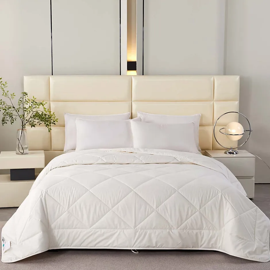 Homescapes Couette en laine biologique épaisse, 200 x 200 cm - Discount