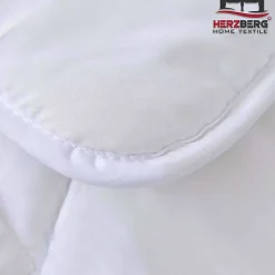 Herzberg Couette en microfibre 200X200cm Blanche HG22067WD