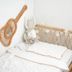 Sevira Kids Couette et oreiller prêt à dormir gaze de coton Melody