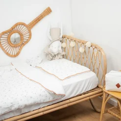 Sevira Kids Couette et oreiller prêt à dormir gaze de coton Melody