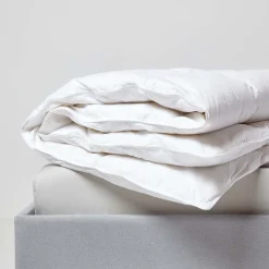 Homescapes Couette hiver 135 x 200 cm en duvet et en plumes de canard 13.5 Tog -