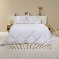 Bleu Calin Couette HIVER Premium Très Chaude - Gonflante - Enveloppe Coton 200x200cm Discount