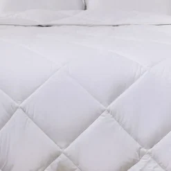 Bleu Calin Couette HIVER Premium Très Chaude - Gonflante - Enveloppe Coton 240x260cm