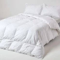 Homescapes Couette hiver très chaude 135 x 200 cm en duvet et plumes de canard 15 Tog -