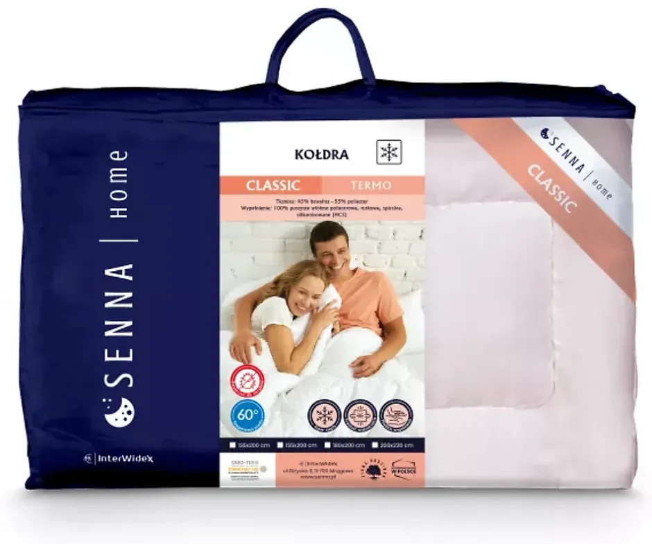 Senna Home Couette hiver 160x200 CLASSIC THERMO Rose Best