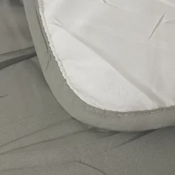Linnea Couette hiver 260x240 cm COCOON BICOLORE Taupe/Lin garnissage fibre polyester 400g/m2 Hot