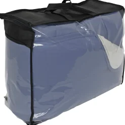 Linnea Couette hiver 260x240 cm COCOON BICOLORE Petrole/Mastic garnissage fibre polyester 400g/m2
