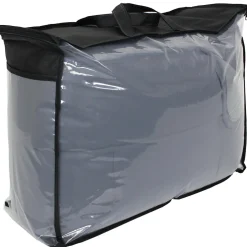 Linnea Couette hiver 260x240 cm COCOON BICOLORE Acier/Argent garnissage fibre polyester 400g/m2