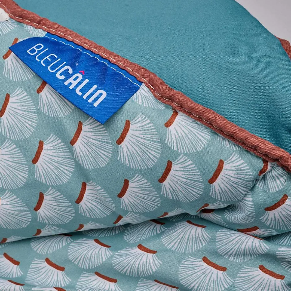 Bleu Calin Couette Imprimée Chaude 140x200cm DOUCEUR Discount