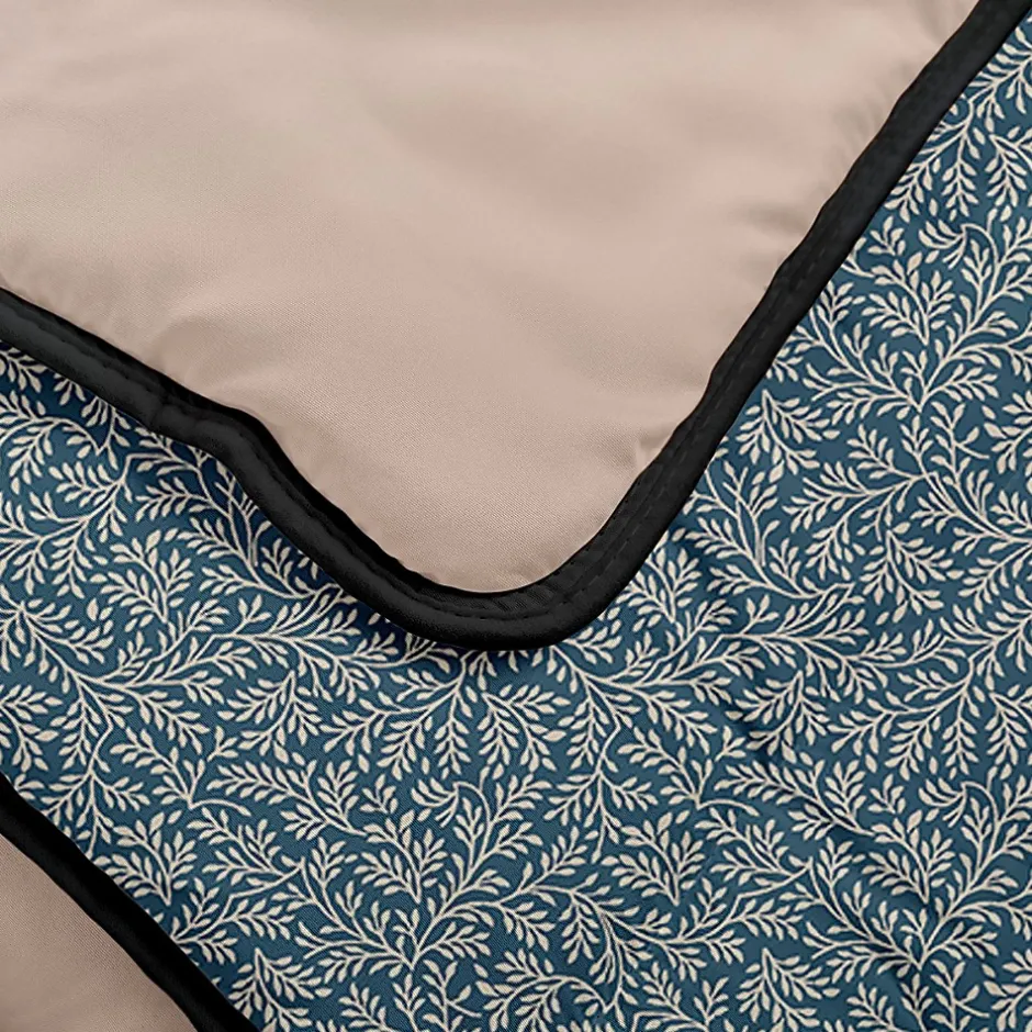 Bleu Calin Couette Imprimée Chaude 140x200cm OMARA Clearance