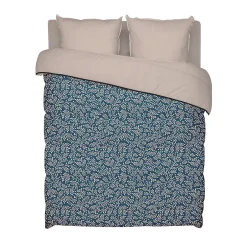 Bleu Calin Couette Imprimée Chaude 140x200cm OMARA Clearance