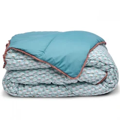 Bleu Calin Couette Imprimée Chaude 220x240cm DOUCEUR