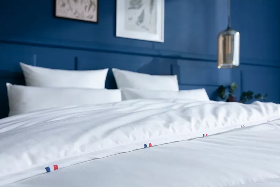 Abeil Couette élégante et chaude 200 x 200 cm en coton Outlet