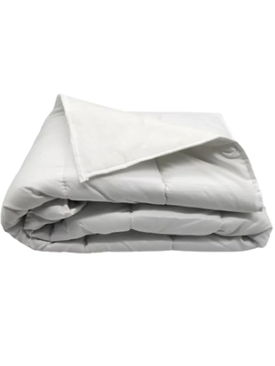 Mortreux Couette légère blanche / non tissé - 1 personne 140 x 200 - 15083 Discount