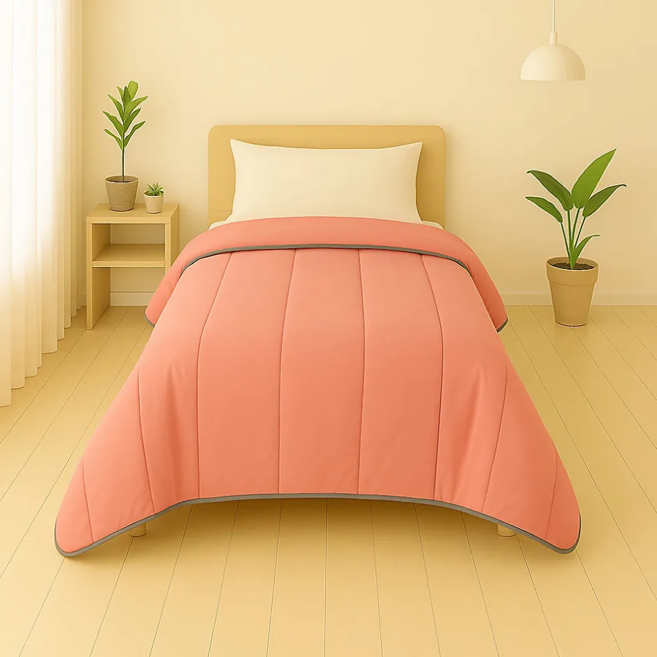 Mortreux Couette Légère Corail - 1 Personne 140 X 200 - 13145