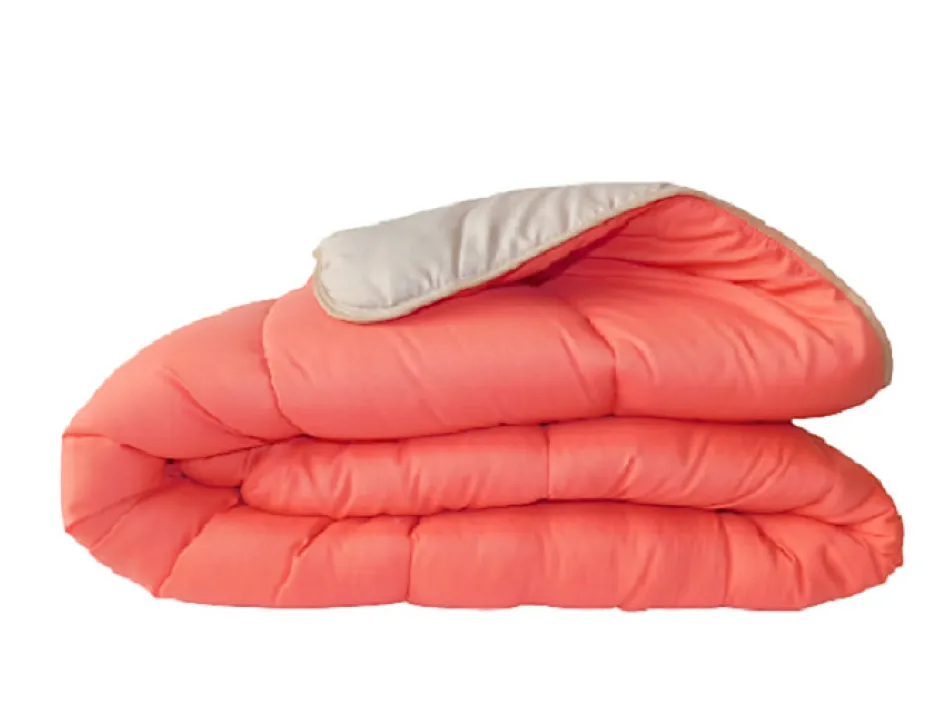Mortreux Couette Légère Corail/sable - 1 Personne 140 x 200 - 13154