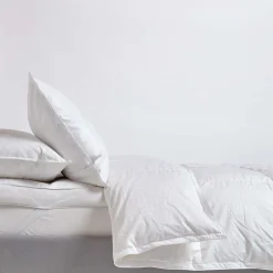 Homescapes Couette légère été 260x220 cm - Couette 2 personnes - Duvet d'oie -