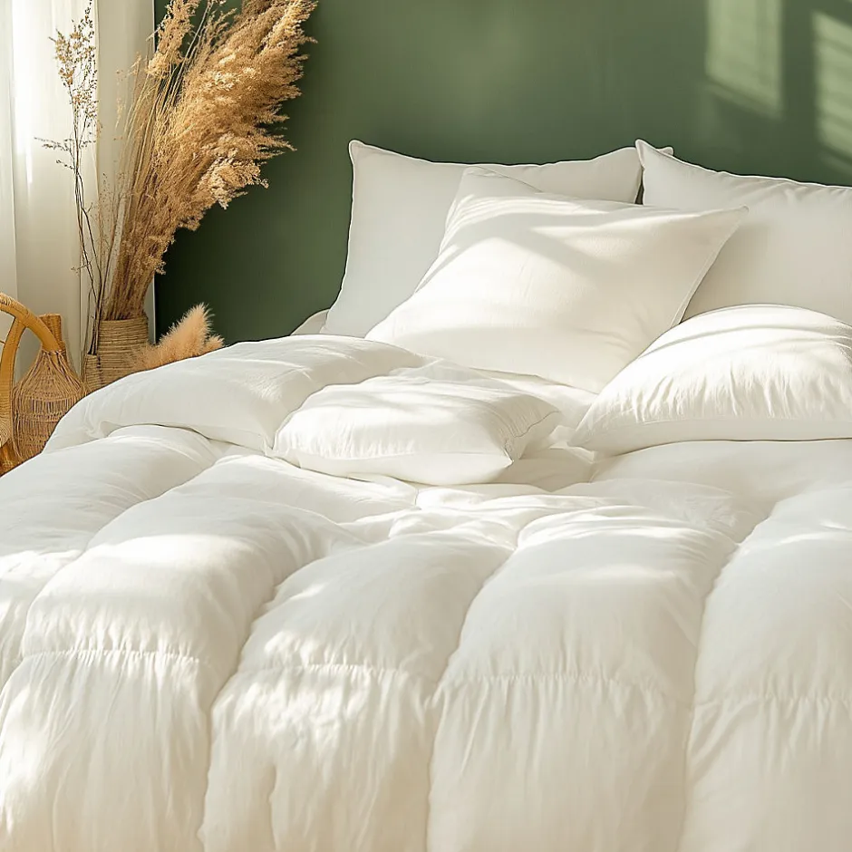 Sensei Maison Couette naturelle - Chaude - 70% duvet anti-acarienne 200x200 cm APPALACHES