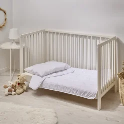 Bleu Calin Couette pour bébé 75x120cm LAVABLE À 95 C
