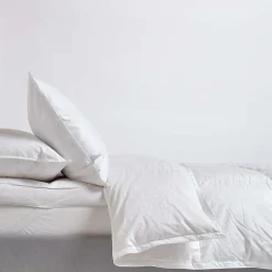 Homescapes Couette Premium tempérée printemps/été en duvet d'oie 9 Tog - 230 x 220 cm -