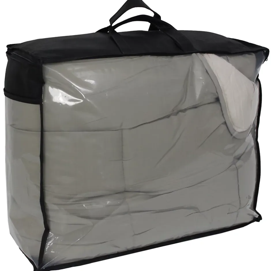 Linnea Couette été 240x220 cm COCOON BICOLORE Taupe/Lin garnissage fibre polyester 200g/m2 Hot