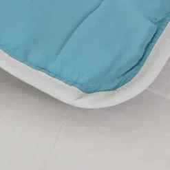 Linnea Couette été 140x200 cm COCOON BICOLORE Lac/Galet garnissage fibre polyester 200g/m2