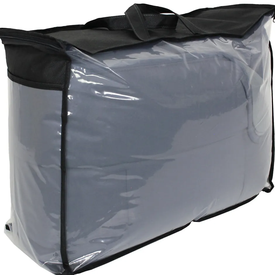 Linnea Couette été 240x220 cm COCOON BICOLORE Acier/Argent garnissage fibre polyester 200g/m2